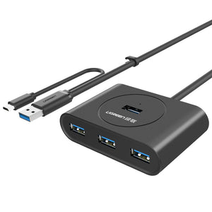 Ugreen HUB with Micro USB  Extension Adapter 4 Port - BROOT COMPUSOFT LLP