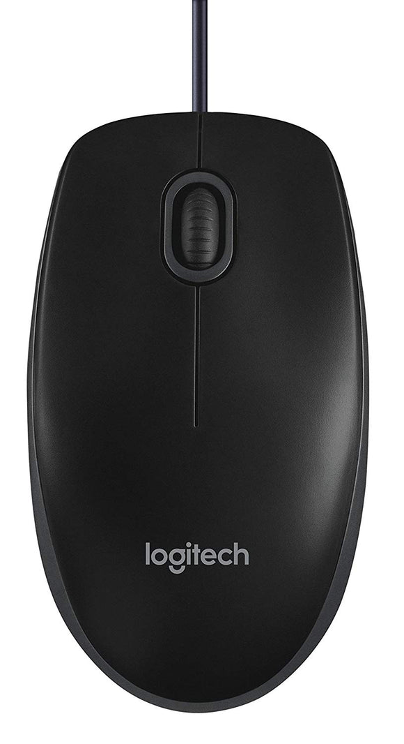 Logitech Wired Mouse B-100 - BROOT COMPUSOFT LLP