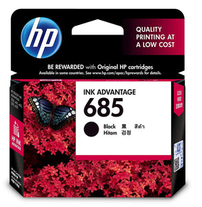 INK CARTRIDGE HP 685 BLACK - BROOT COMPUSOFT LLP