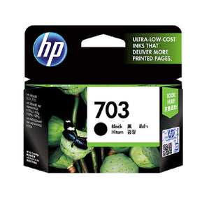 HP INK CARTRIDGE 703 BLACK - BROOT COMPUSOFT LLP