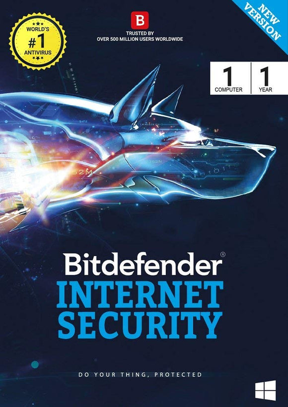 BITDEFENDER INTERNET SECURITY 1 USER 1 YEAR - BROOT COMPUSOFT LLP