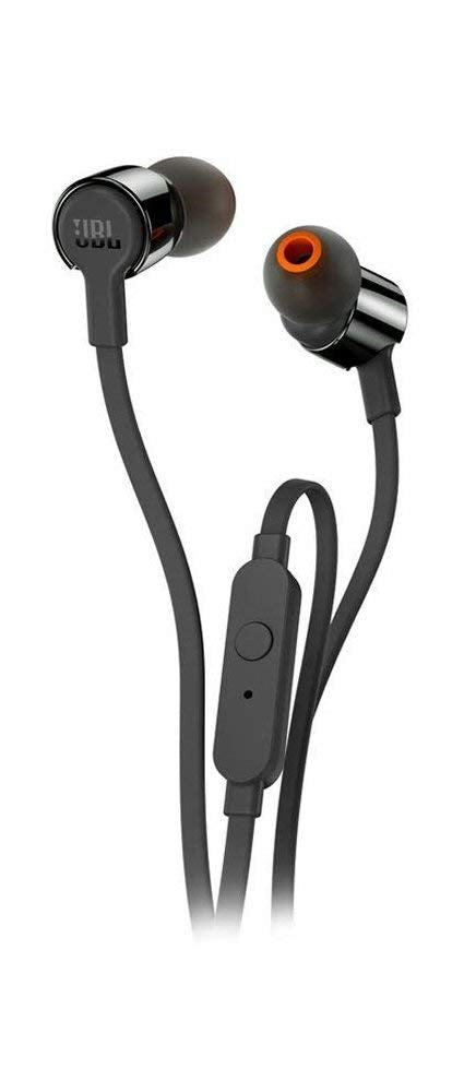 Jbl Earphone Pure Bass in-Ear with Mic T210 - BROOT COMPUSOFT LLP