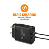 Amkette Power Pro Rapid Wall Charger 870 - BROOT COMPUSOFT LLP