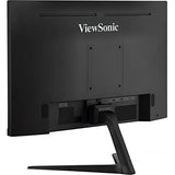 ViewSonic VX2418-P-MHD 24 inch Full HD LED 1080p, 1MS VA Panel Gaming Monitor with 165Hz, Dual HDMI & Display Port, Flicker-Free and Blue Light Filter