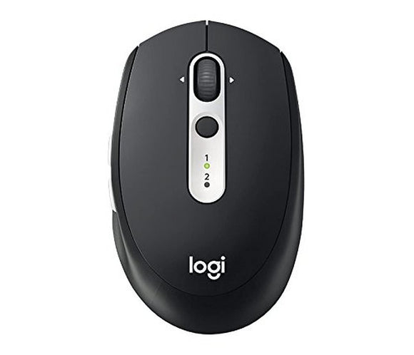 Logitech M585 Multi-Device Wireless Mouse – Control and Move TextI mages Files Between 2 Windows and Apple Mac Computers and Laptops with Bluetooth or USB  Graphite