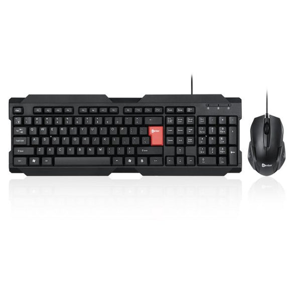 Enter Wired Keyboard And Mouse Combo  E-C350U