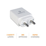 Amkette Powerpro Rapid Wall Charger With 2A Output - Including Micro USB  Cable - BROOT COMPUSOFT LLP