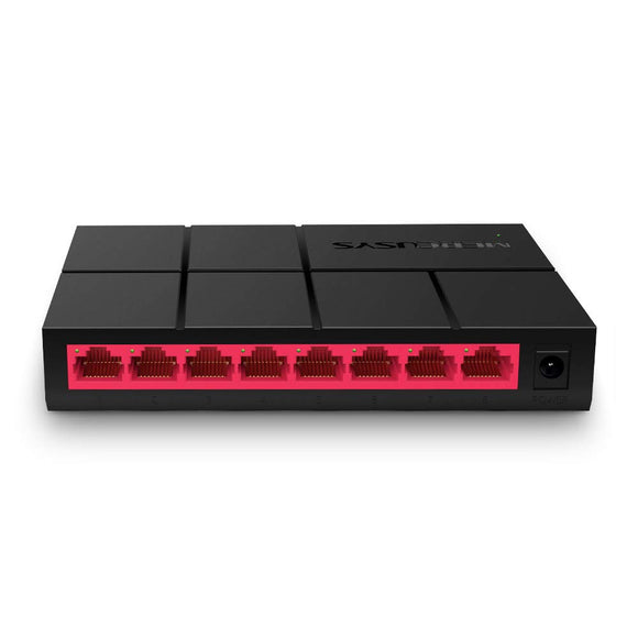 Mercusys 8-Ports 10/100/1,000 Mbps Desktop Switch MS108G Ethernet Network BROOT COMPUSOFT LLP JAIPUR