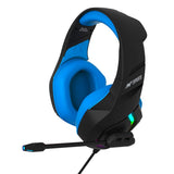 Ant Esports H530 Multi-Platform Pro RGB LED Wired Gaming Headset for PC  PS4 Xbox One Nintendo Switch Android iOS - Black - Blue