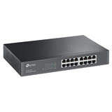 TP-link 16 Ports SG1016D Gigabit Desktop Rackmount Switch Network Hub  Plug and Play  MAC Address self-Learning, Auto MDI/MDIX and Auto Negotiation