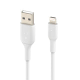 Belkin Apple  Lightning to USB Charge and Sync Cable for iPhone, iPad, Air Pods,  1 meters White