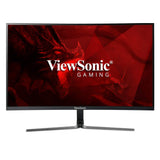 ViewSonic VX2458-C-MHD 24 Inch  Full HD LED 1080p, 1ms, Curved Gaming Monitor, HDMI & DP, Refresh Rate 144Hz, Eye Care, Flicker-Free and Blue Light Filter