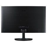 Samsung 27 inch 68.5 cm Curved LED Backlit Computer Monitor - Full HD, VA Panel with VGA, HDMI, Audio Ports - LC27F390FHWXXL Black