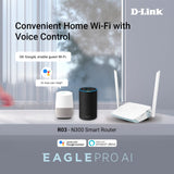 D-Link Wireless Router Smart Giga R03 (EAGLE PRO AI) 300 MBPS