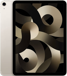 Apple iPad Air 10.9-inch, Wi-Fi + Cellular, 256GB - Starlight 5th Generation