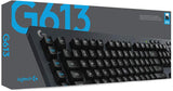 Logitech G613 LIGHTSPEED Wireless Mechanical Gaming Keyboard, Multihost 2.4 GHz + Blutooth Connectivity - Black BROOT COMPUSOFT LLP JAIPUR