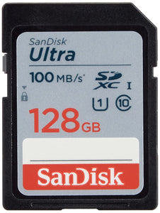 SanDisk 128GB Ultra SD Memory Card - 100MB/s