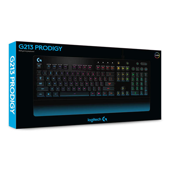 Logitech G213 Prodigy Gaming Keyboard, LIGHTSYNC RGB Backlit BROOT COMPUSOFT LLP JAIPUR 