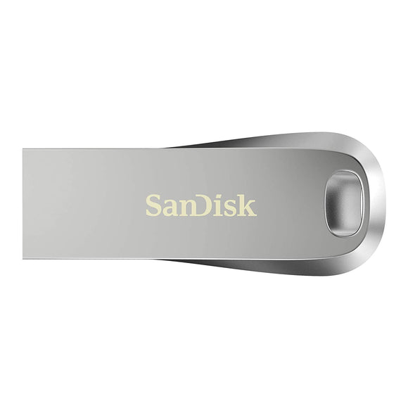 SanDisk Ultra Luxe USB 3.1 Flash Drive 256GB, Upto 150MB/s, All Metal, Metallic Silver BROOT COMPUSOFT LLP JAIPUR