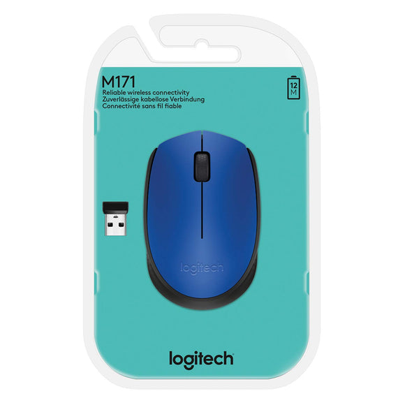 Logitech M171 Wireless Mouse Blue BROOT COMPUSOFT LLP JAIPUR