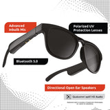 Qubo Go Audio Sunglasses with Open Ear Audio, Built-in Speakers BROOT COMPUSOFT  LLP JAIPUR