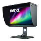 BenQ SW271C 27 inch 4K PhotoVue Photographer Monitor, 3840x2160 UHD, HDR, 99% Adobe RGB, 100% sRGB, Rec.709, DCI-P3 Color Space, Hardware Calibration, IPS,16-bit 3D LUT, GamutDuo, USB-C, DP, HDMI