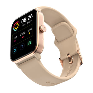 ColorFit Pro 4 Max 1.8" Biggest Display, Bluetooth Calling Smart Watch Rose Gold