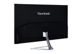 ViewSonic VX3276-2K-MHD 32 Inch 2K Resolution 1440p, IPS Panel, Frameless Monitor, HDMI, DisplayPort & Mini DP, Refresh Rate 75 Hz, Flicker-Free and Blue Light Filter