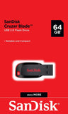 SanDisk Cruzer Blade 64GB USB 2.0 Flash Drive CZ50