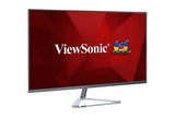 ViewSonic VX3276-2K-MHD 32 Inch 2K Resolution 1440p, IPS Panel, Frameless Monitor, HDMI, DisplayPort & Mini DP, Refresh Rate 75 Hz, Flicker-Free and Blue Light Filter