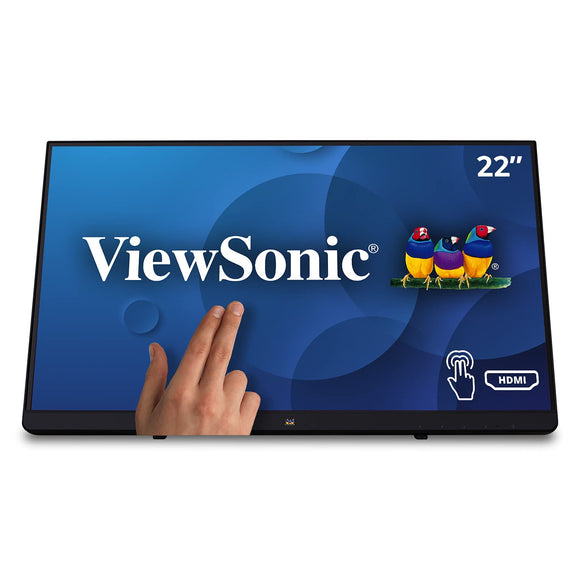 ViewSonic Led (TD2230) IPS Panel Hdmi | DP | VGA (1920 x 1080 ) Touch Screen Monitor