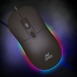 Ant Esports GM40 Wired Optical Gaming Mouse with RGB LED Black