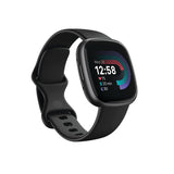 Fitbit Versa 4 Fitness Watch Black  Graphite Aluminium