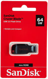 SanDisk Cruzer Blade 64GB USB 2.0 Flash Drive CZ50 BROOT COMPUSOFT LLP JAIPUR