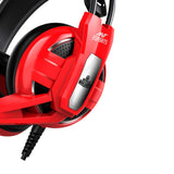 Ant Esports H520W World of Warships Edition Wired Over Ear Gaming Headset for PC PS4 Xbox One Nintendo Switch Computer and Mobile - Red