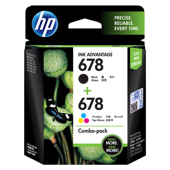 HP INKCARTRIDGES 678 COMBO - BROOT COMPUSOFT LLP