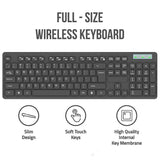 Quantum Wireless Keyboard and Mouse Combo  QHM9350