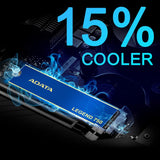 Adata Legend 700 1TB M.2 NVMe Gen3x4 Internal SSD  ALEG-700-1TCS