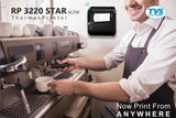 TVS RP 3220 Star Thermal Receipt Printer - WiFi / USB / 220mm/s / Auto Cutter | Brand New