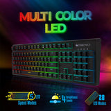 ZEBRONICS Zeb-Max Plus V2 mechanical keyboard  Wired USB Gaming Keyboard  Black