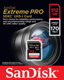 SanDisk Extreme Pro SD Card 512GB