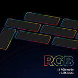 Zebronics Zeb-Blaze XL RGB Gaming Mouse Pad 800x300mm