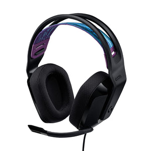 Logitech G335 Wired Lightweight Gaming Headphone Black