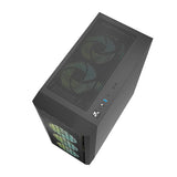 Ant Esports Gaming Cabinet 250 AIR ARGB Black