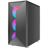 Antec NX320 Mid Tower Gaming Cabinet Computer Case Support ATX, M-ATX, ITX  3 x 120mm ARGB Fans in Front