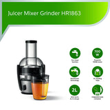 PHILIPS HR1863/20 800 W Juicer 1 Jar, Black