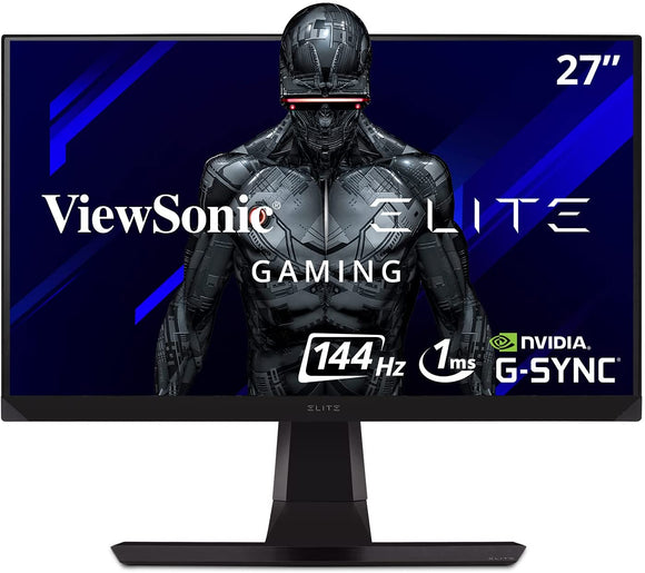ViewSonic  XG270QG 27 Inch 1ms 1440p 144hz  165Hz OC GSYNC Gaming Monitor with IPS Nano Color Elite Design Enhancements and Advanced Ergonomics for Esports