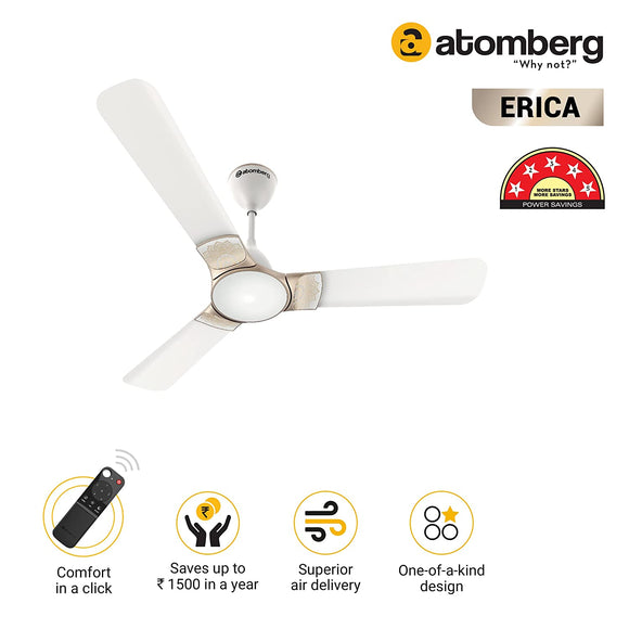 Atomberg Erica 5 Star BEE Rated 1200 mm BLDC BROOT COMPUSOFT LLP JAIPUR