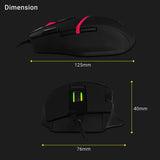 Zebronics Zeb Tempest - Premium USB Gaming Mouse with 7 Buttons, Upto 3200 DPI, RGB LED Modes and 1.8 Metre Braided Cable
