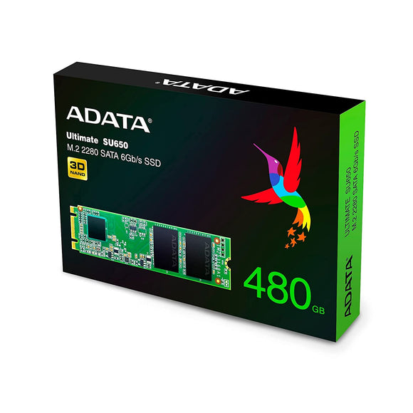 Adata INTERNAL SSD 480GB M.2 SU650  ASU650NS 480GT C